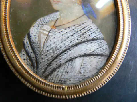 Schilderij - Glas, Messing - Midden 19e eeuw