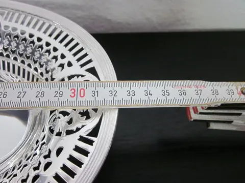 Grote mand 32 cm - Verzilverd - Begin 20e eeuw