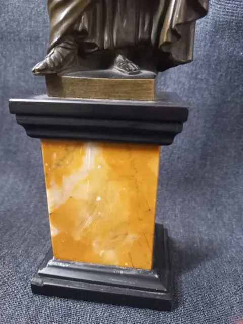 St. Peter & St. Paul-standbeeld (2) - Brons, Marmer - 19e eeuw