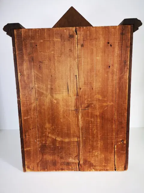 kerk tabernakel (1) - Brons (verguld), Walnoot, Zakdoek - Midden 19e eeuw