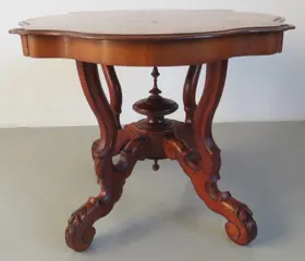 Eettafel - Mahonie - Midden 19e eeuw