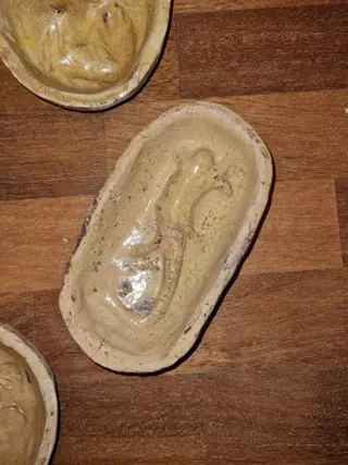 Oude tegel uit Caltagirone, Sicilië - Oude keramische mal van Caltagirone (4) - Keramiek