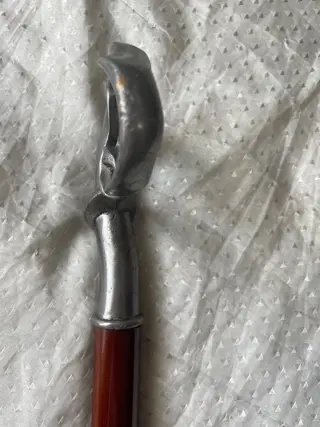 Elegante wandelstok - Hout, Legering - 20e eeuw