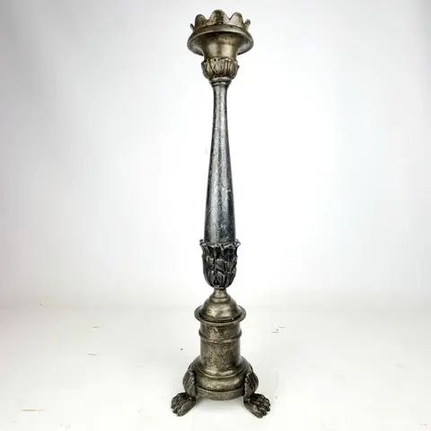 Candlestick on lion's feet - Legering - Begin 20e eeuw