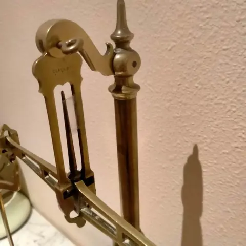 Ponterstok (1) - Georgiaanse stijl - Messing - Eerste helft 20e eeuw