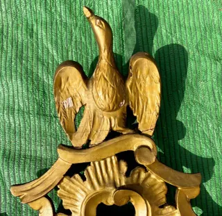 Spiegel - Gips, Hout, Verguld - Begin 20e eeuw