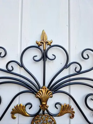 Wall Ornament - IJzer (gegoten/gesmeed) - recent