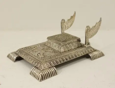 Kantoorbenodigdheden (4) - Brons (verzilverd) - Begin 20e eeuw