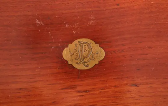 Juwelendoosje - Brons, Hout - Circa 1900