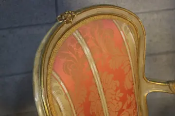 Fauteuil (2) - Lodewijk XVI-stijl - Walnoot - Begin 20e eeuw