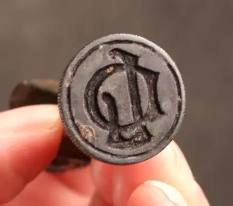 Lakzegel met Beethoven - Zinklegering - Begin 20e eeuw