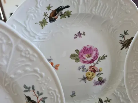 Meissen - Borden (5) - Porselein