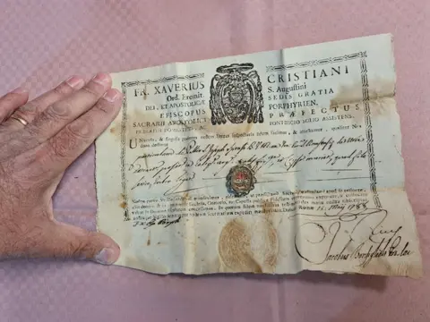 Reliek - Zilver - Eind 18e eeuw