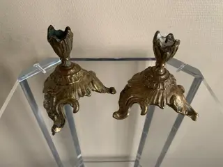 Kandelaar (2) - Lodewijk XVI-stijl - Brons (verguld) - 19e eeuw