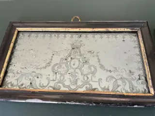 2 Venetiaanse spiegels - Glas - Begin 18e eeuw