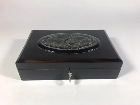 Juwelendoosje - Napoleon III - Palissander, Bois noirci - Tweede helft 19e eeuw