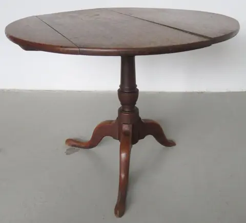 Klaptafel - Ash, Eik, Elm - 19e eeuw