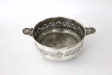 Schaal/kom (1) - Art Deco - Verzilverd - Eerste helft 20e eeuw