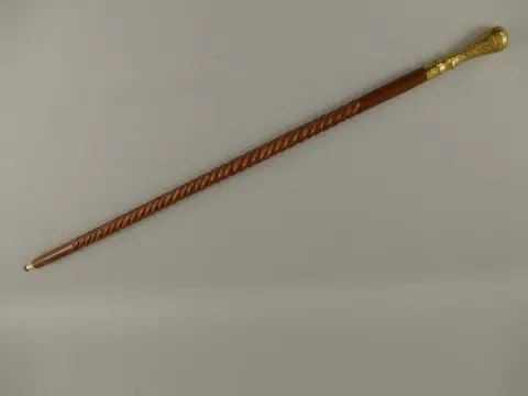 Wandelstok - Messing - 20e eeuw