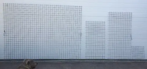 Draadmatten/-netten 5 cm x 5 cm x 4 mm