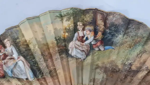 Fan - Been, Papier - Begin 20e eeuw