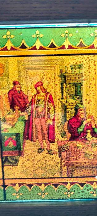 Raam met papier op glas - Papier op glas - Tweede helft 19e eeuw