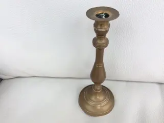 Kandelaar (2) - Koper - 19e eeuw