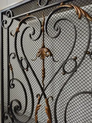 Wandtafel - IJzer (gegoten/gesmeed) - Begin 20e eeuw