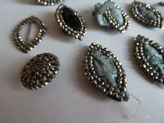 Jasknopen eind 18e eeuw begin 19e eeuw (10) - Staal - eind 18e eeuw begin 19e eeuw