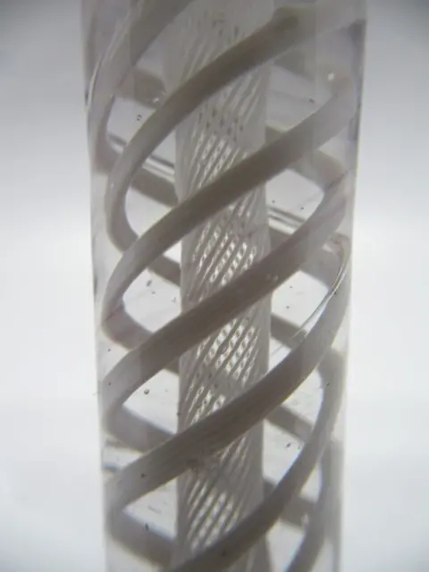 Zeldzame set Opaak Twist Wijnglazen c1760 (6) - Georgisch - Loodglas