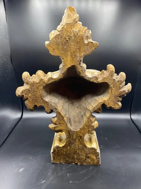 Paar vazen (42 cm.) - Rococo stijl - Hout - 19e eeuw