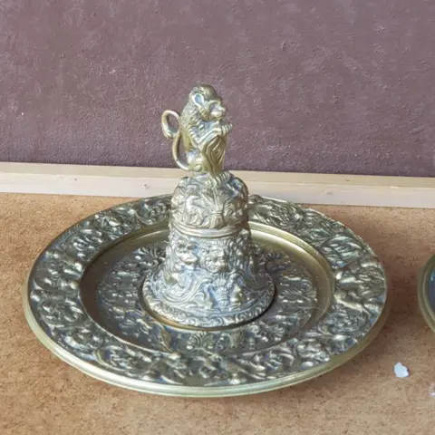 Bel en karaf (2) - Renaissancestijl - Brons - Begin 20e eeuw