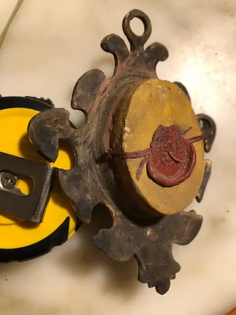 Reliek, Uit het graf van onze Heer Jezus Christus (1) - Renaissancestijl - Glas, Messing - Begin 20e eeuw