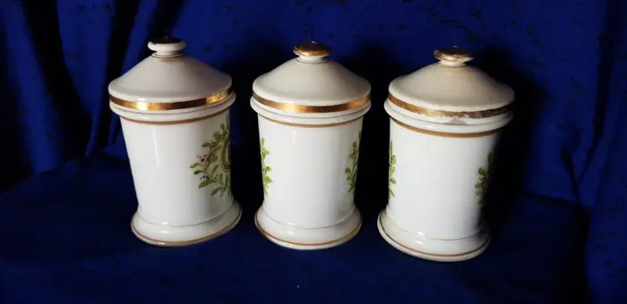 Ginori - Apotheek potten (3) - Porselein