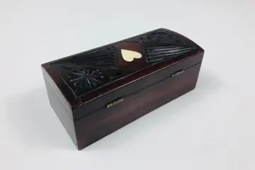 Lepeldoosje - Mahonie - Eerste helft 20e eeuw