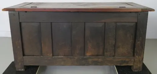 Dekenkist | Plantenbak - Eik, IJzer (gesmeed) - 19e eeuw