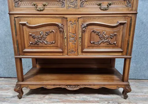 Lodewijk XV-stijl dressoir - Walnoot - Eind 19e eeuw