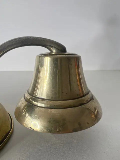 Grote Hotelbel met 3 bellen - Brons, Koper - Tweede helft 19e eeuw