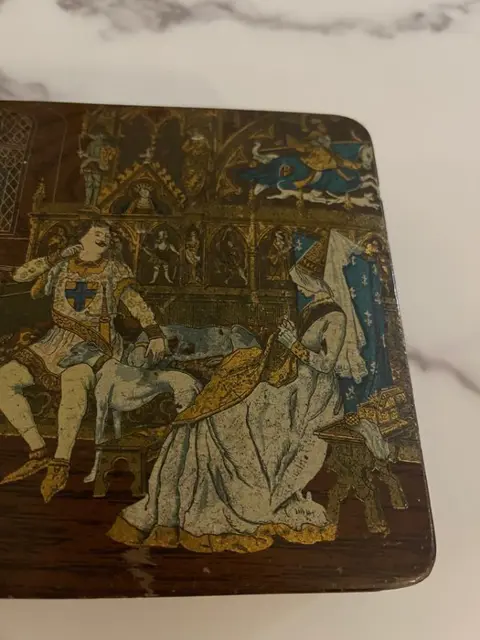 Doos - Hout - 19e eeuw