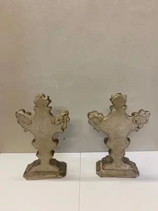 brengt palmbomen (2) - Barok stijl - Hout - Eerste helft 19e eeuw