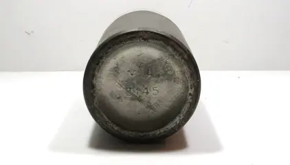 Leidse Fles (1) - Glas, Messing, Tin, Wax - Metaalfolie - Begin 19e eeuw