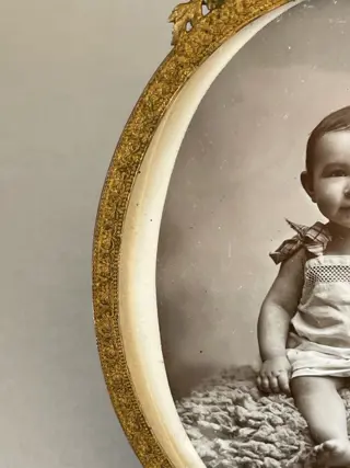 Foto deuren (2) - Lodewijk XVI-stijl - Brons, messing, glas - Eind 19e eeuw