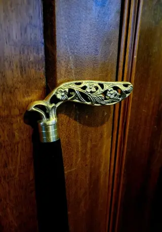 Wandelstok - Hout - Tweede helft 20e eeuw