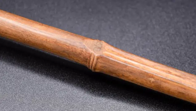 oude wandelstok - Hout - Midden 20e eeuw