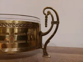 Plantenbak - brons glas - Begin 20e eeuw