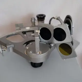 Top sextant / drumsextant - hout, metaal - Tweede helft 20e eeuw