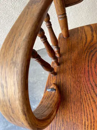 Fauteuil (1) - Victoriaans - Hout - Begin 20e eeuw