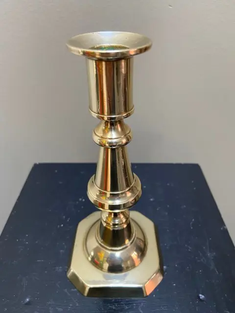 Kandelaar - Messing - Late 19th/ early 20th century