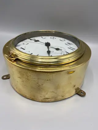 Scheepsklok (1) - Messing - circa 1900