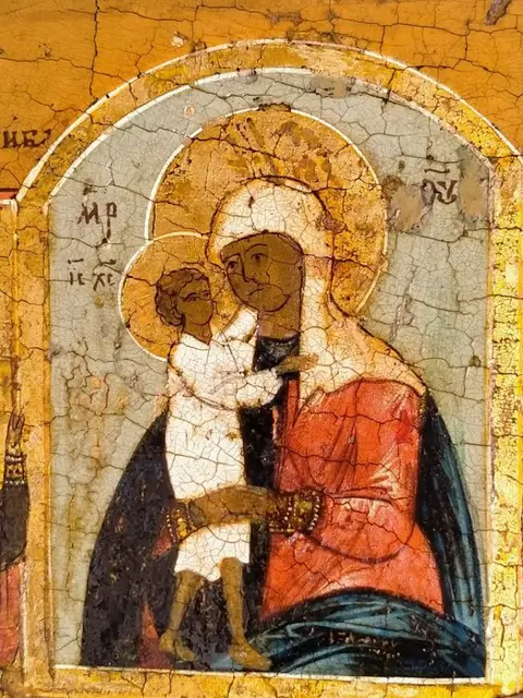 Icoon - Hout - Eind 18e eeuw